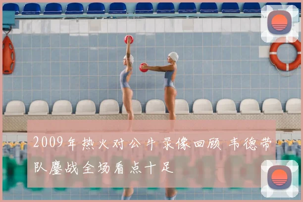 2009年热火对公牛录像回顾 韦德带队鏖战全场看点十足
